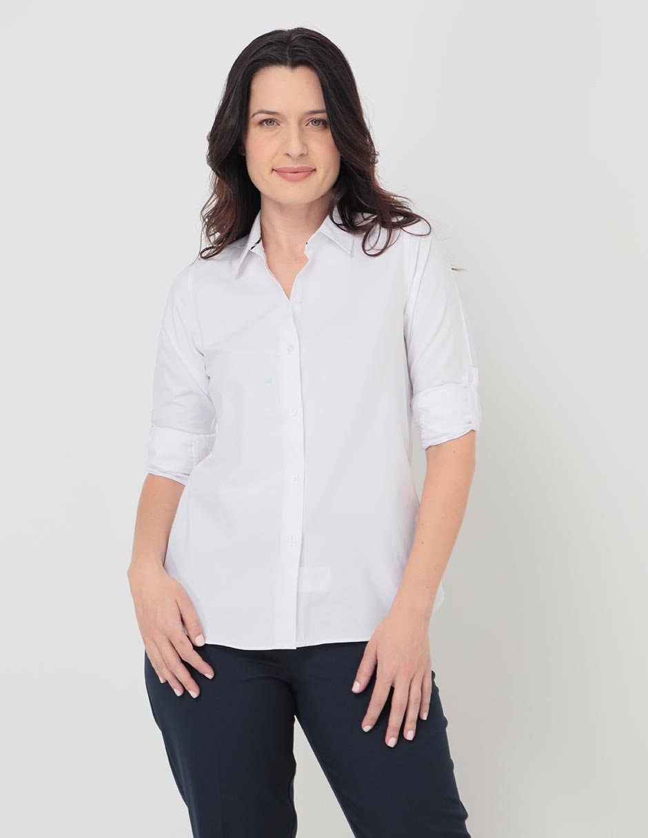 Blusa manga larga para mujer