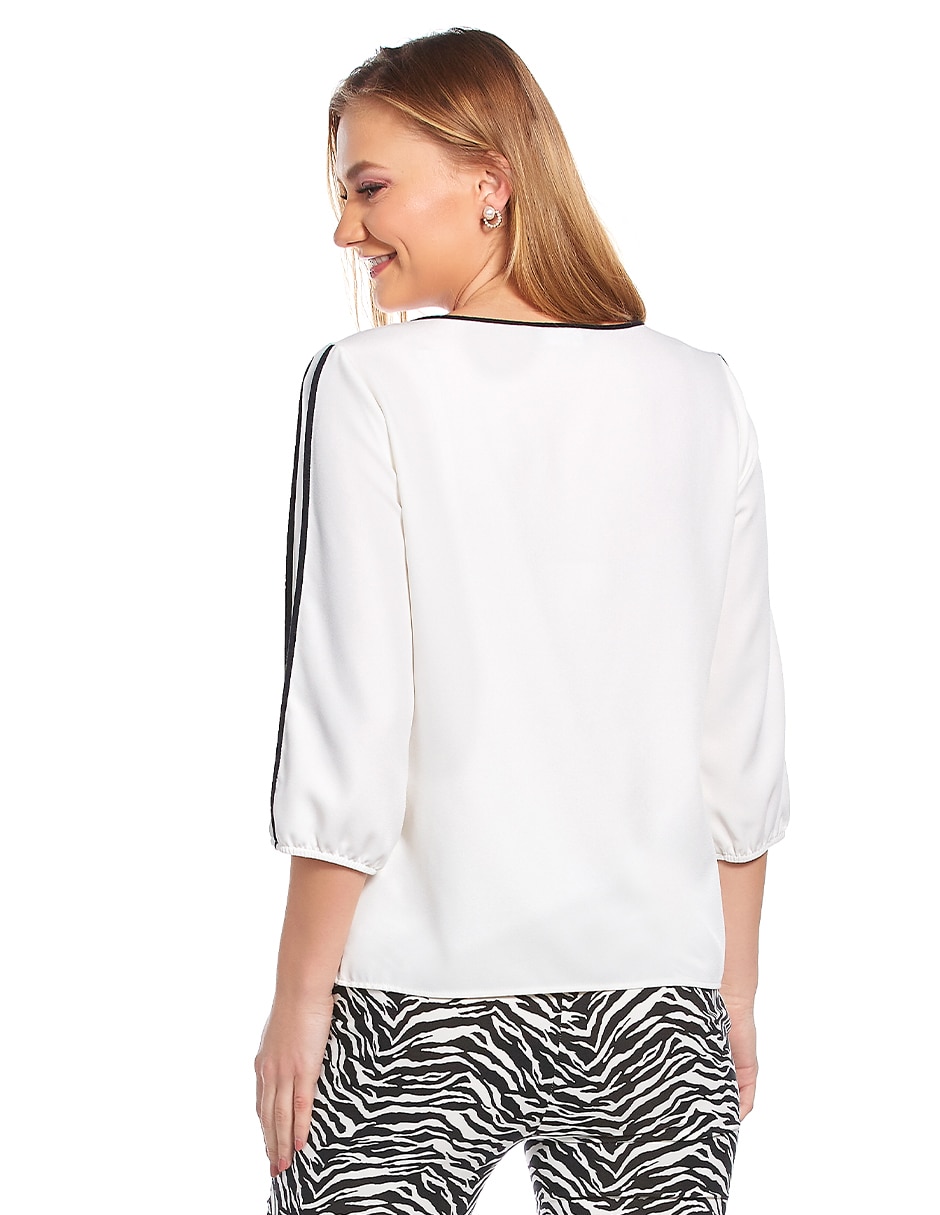 Blusa Bgl manga corta para mujer
