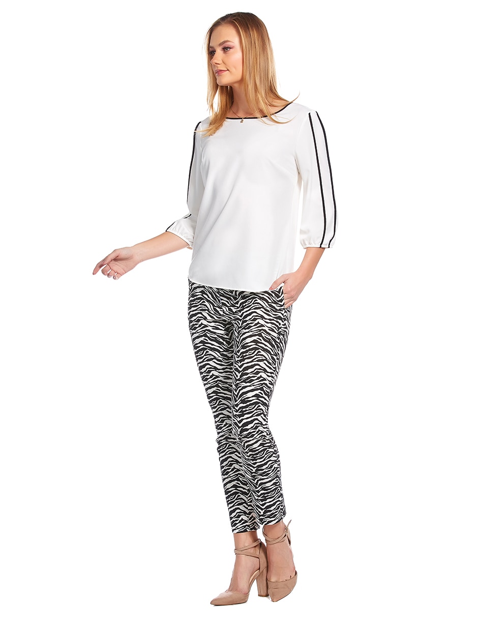Blusa Bgl manga corta para mujer