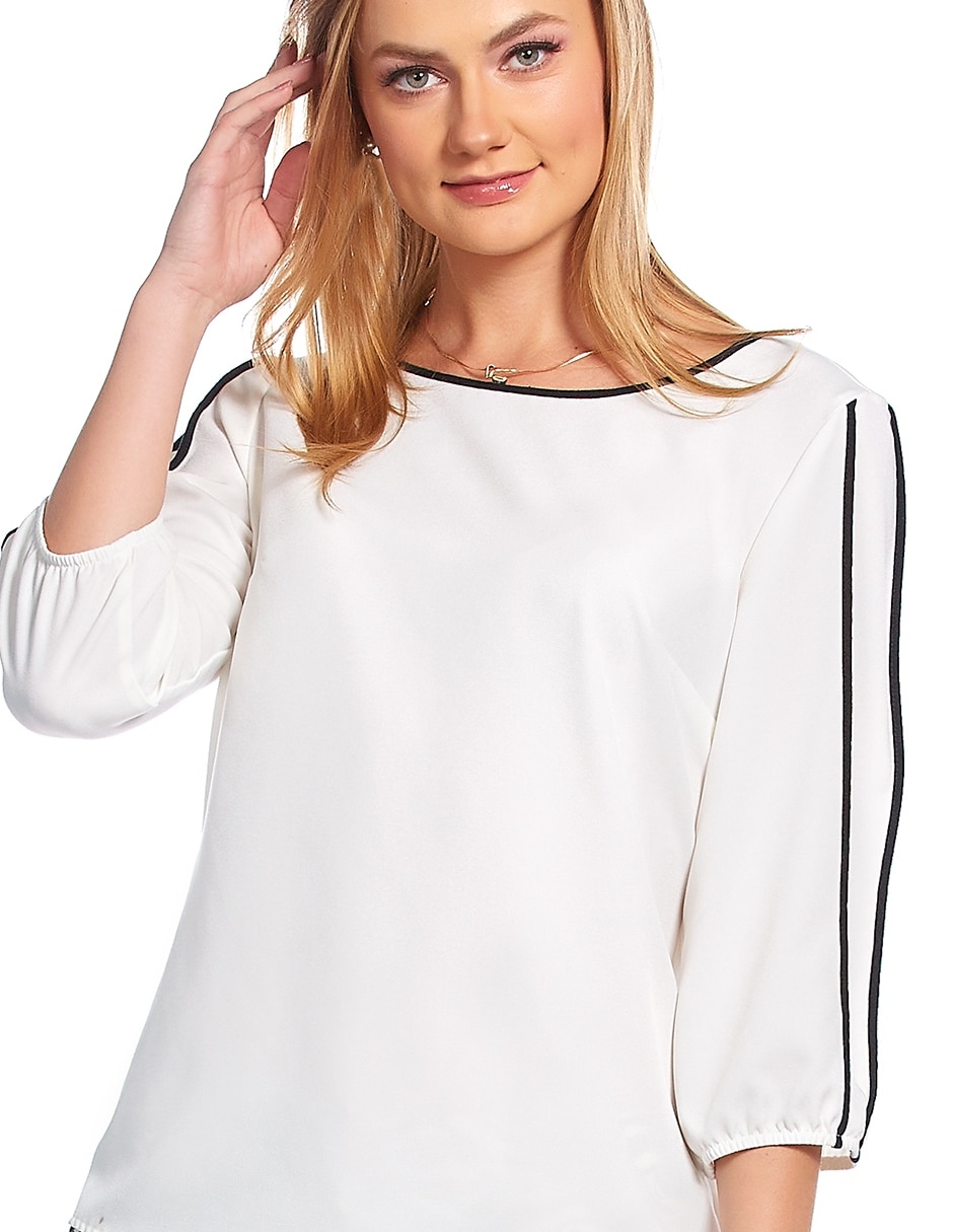 Blusa Bgl manga corta para mujer