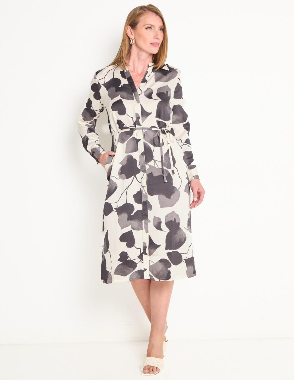 Vestido midi formal para mujer