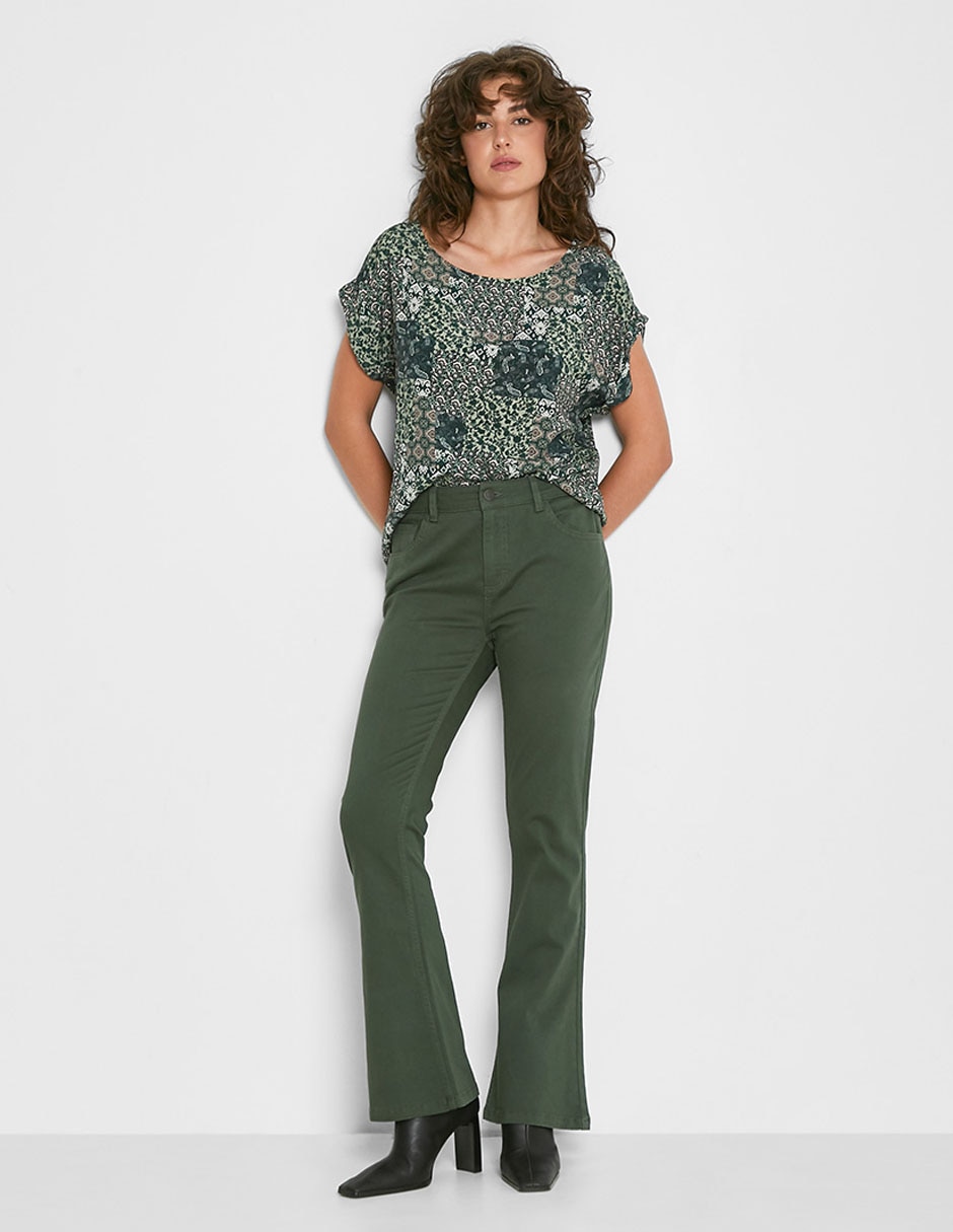 Jeans straight para mujer