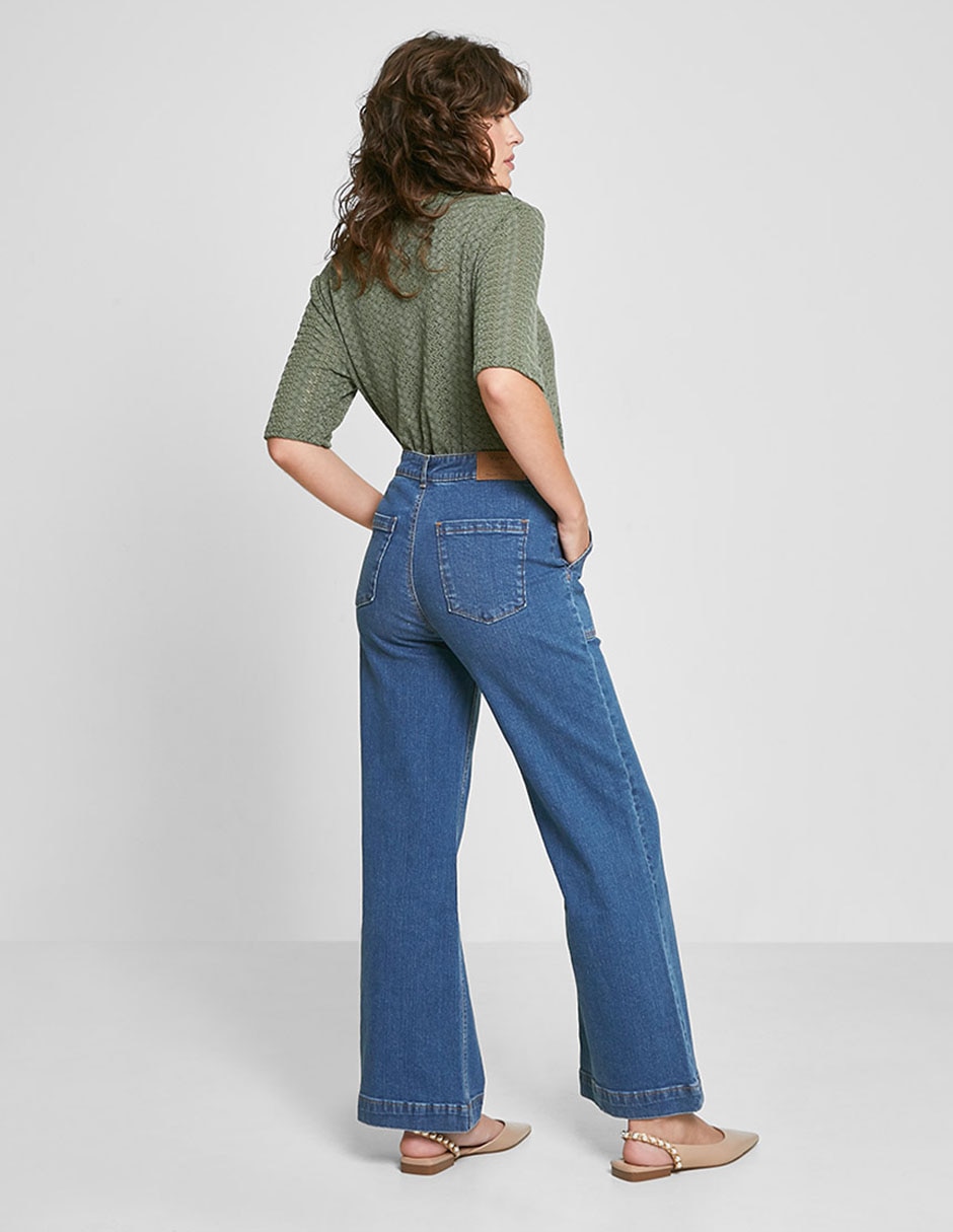 Jeans campana para mujer