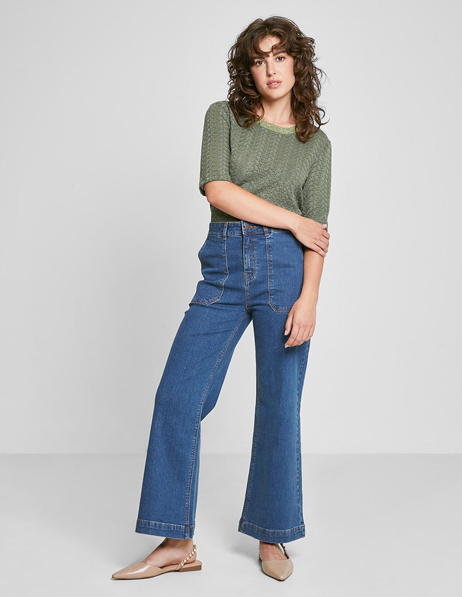 Jeans campana para mujer