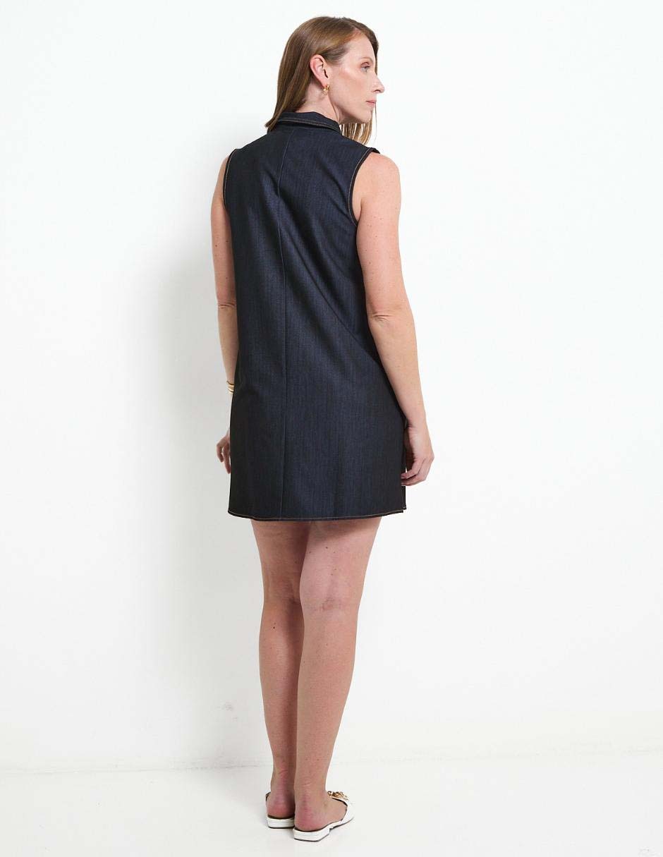 Vestido corto casual para mujer
