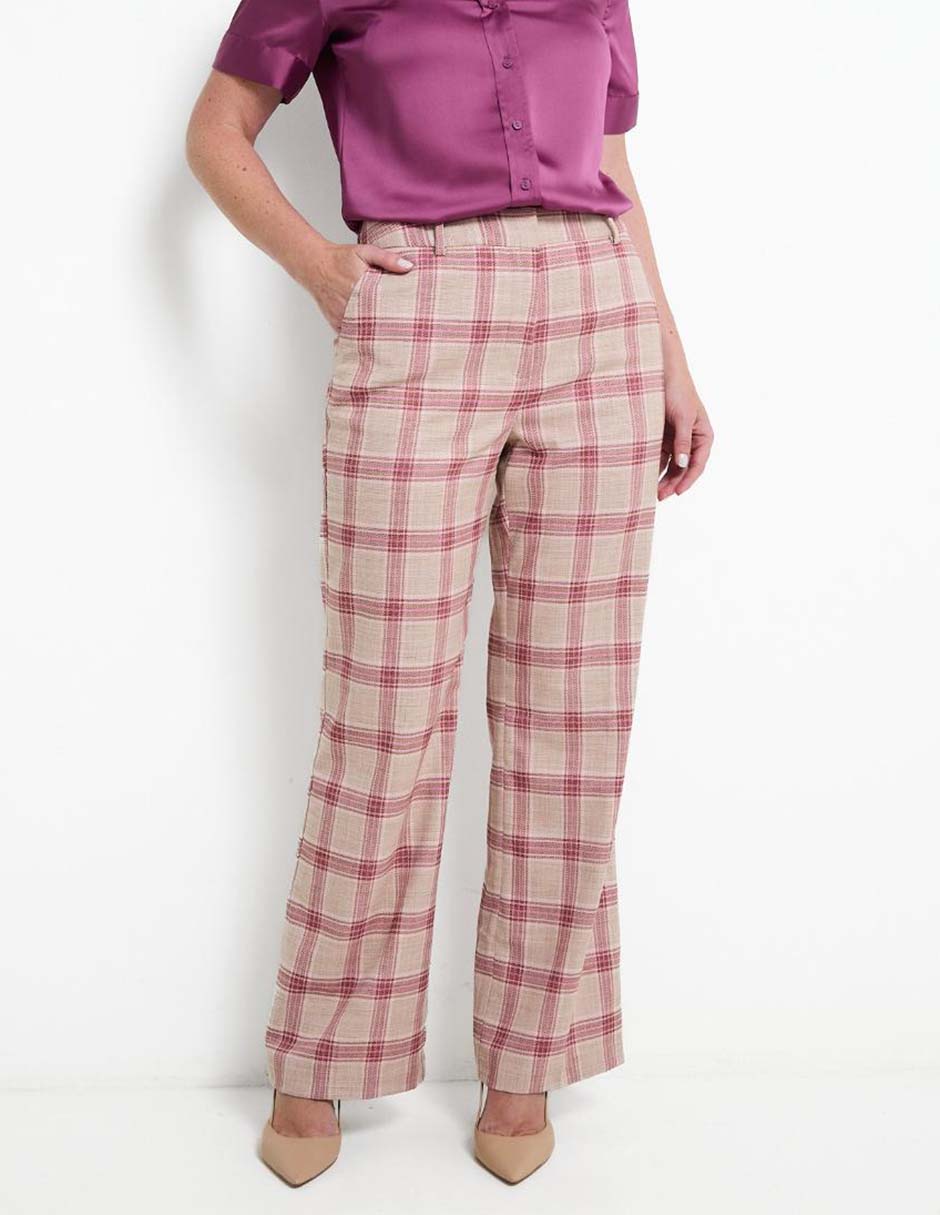 Pantalón de vestir amplio para mujer Pantalón de vestir amplio para mujer