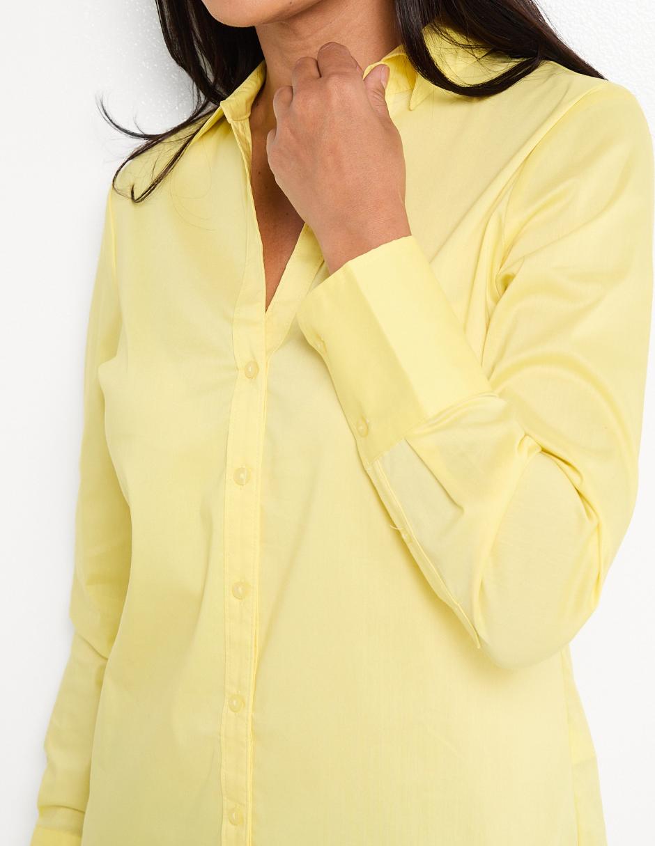 Blusa Liz& manga larga para mujer 7