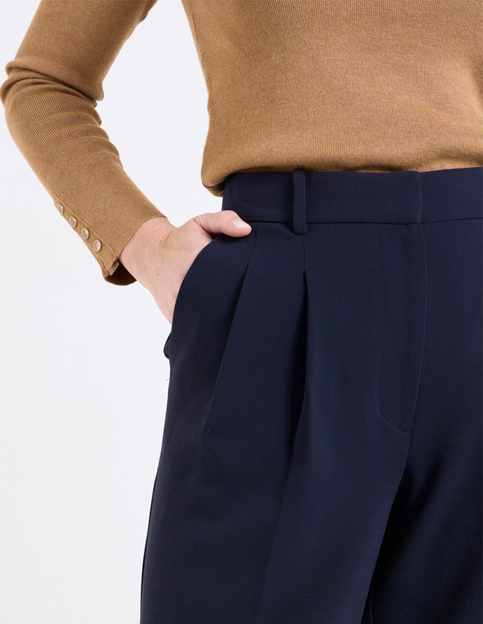 Pantalón de vestir straight para mujer 2