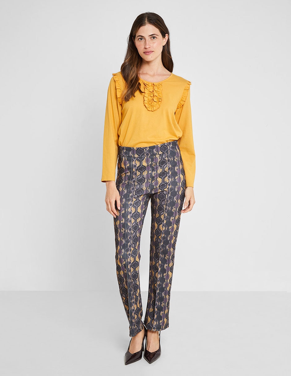 Pantalón straight para mujer