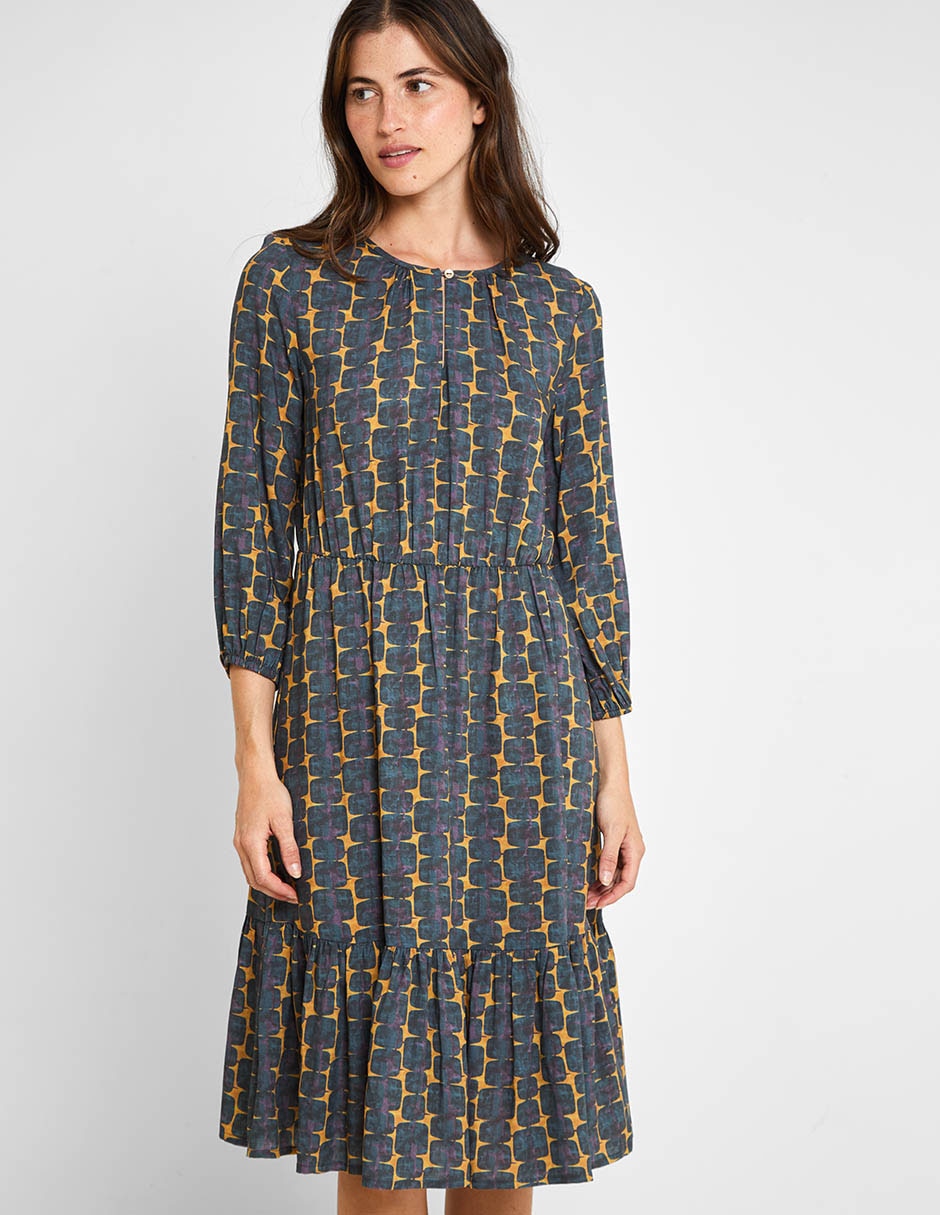 Vestido 3/4 casual para mujer