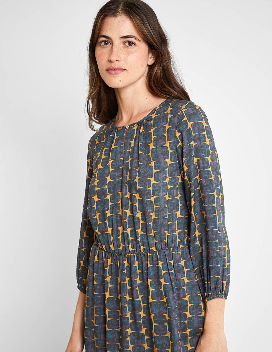 Vestido 3/4 casual para mujer