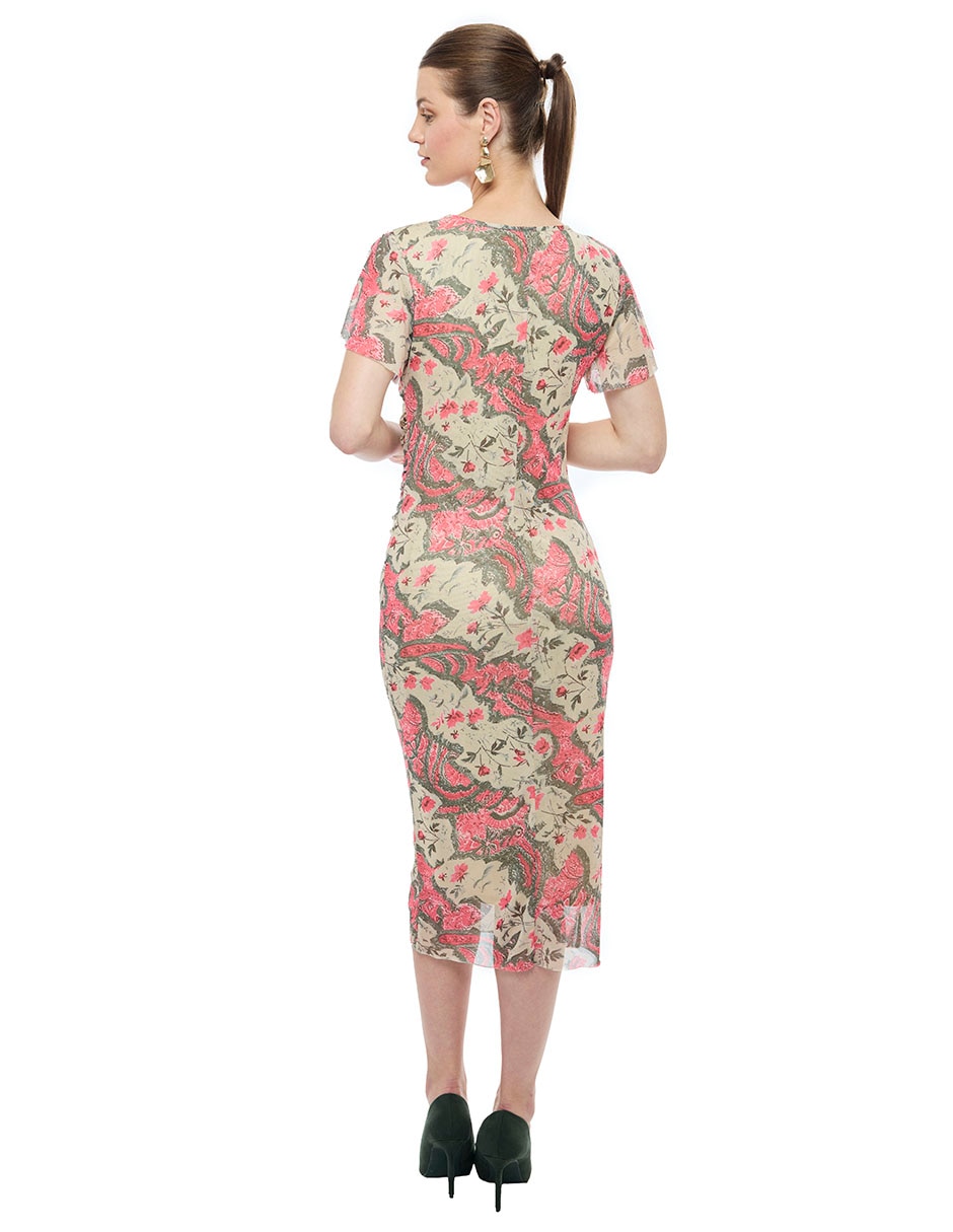 Vestido midi formal para mujer 2
