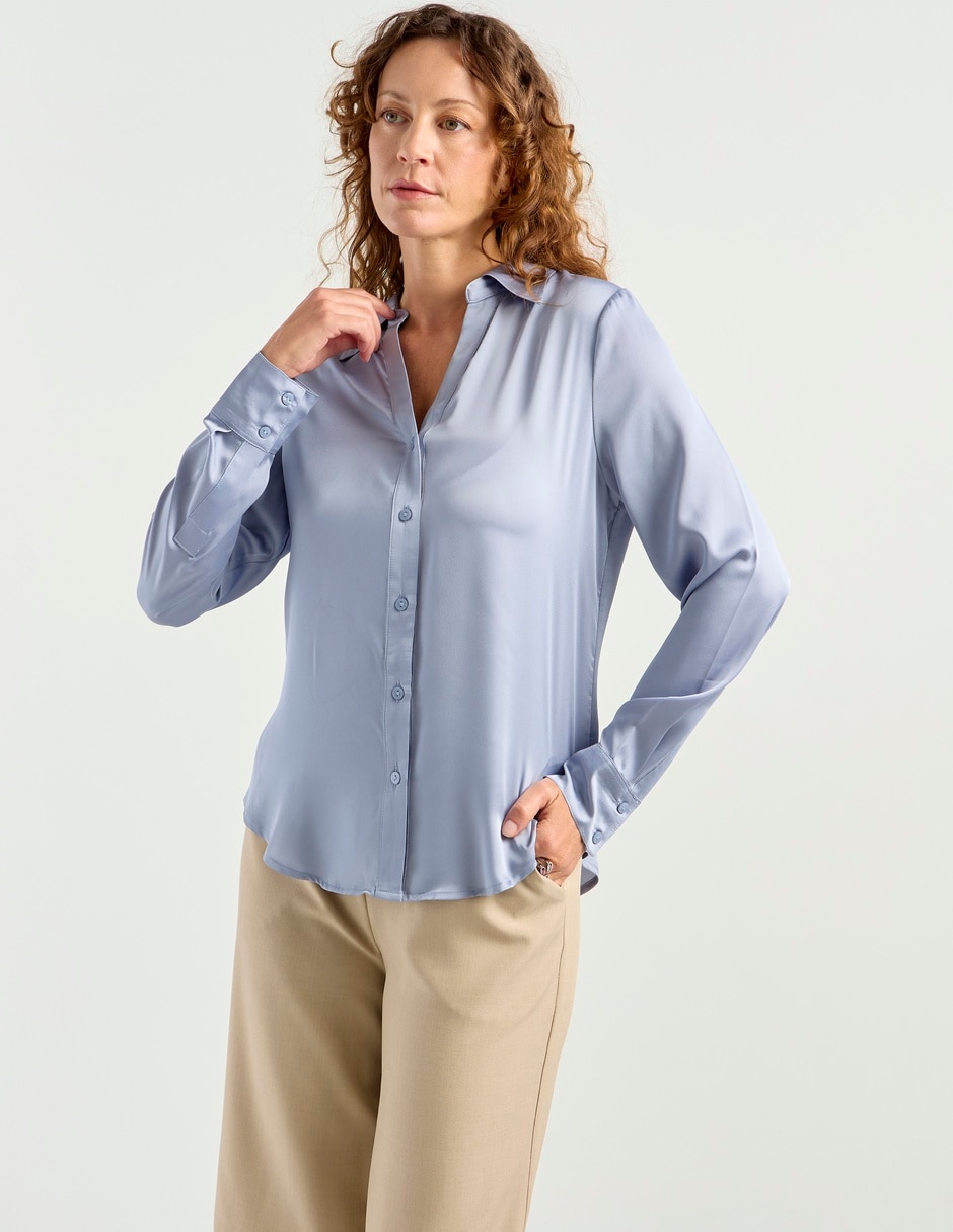 Blusa manga larga para mujer Blusa manga larga para mujer