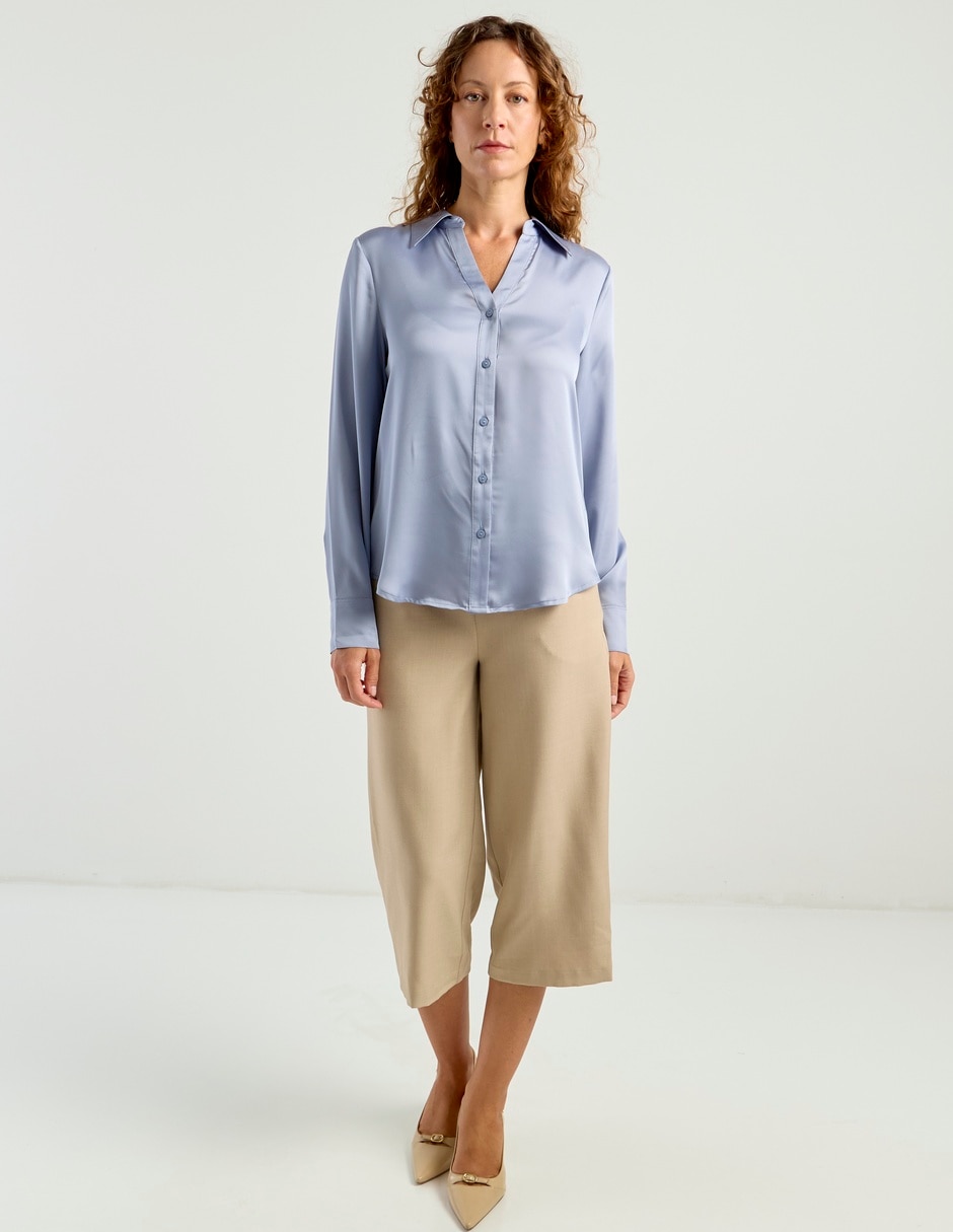 Blusa manga larga para mujer 4