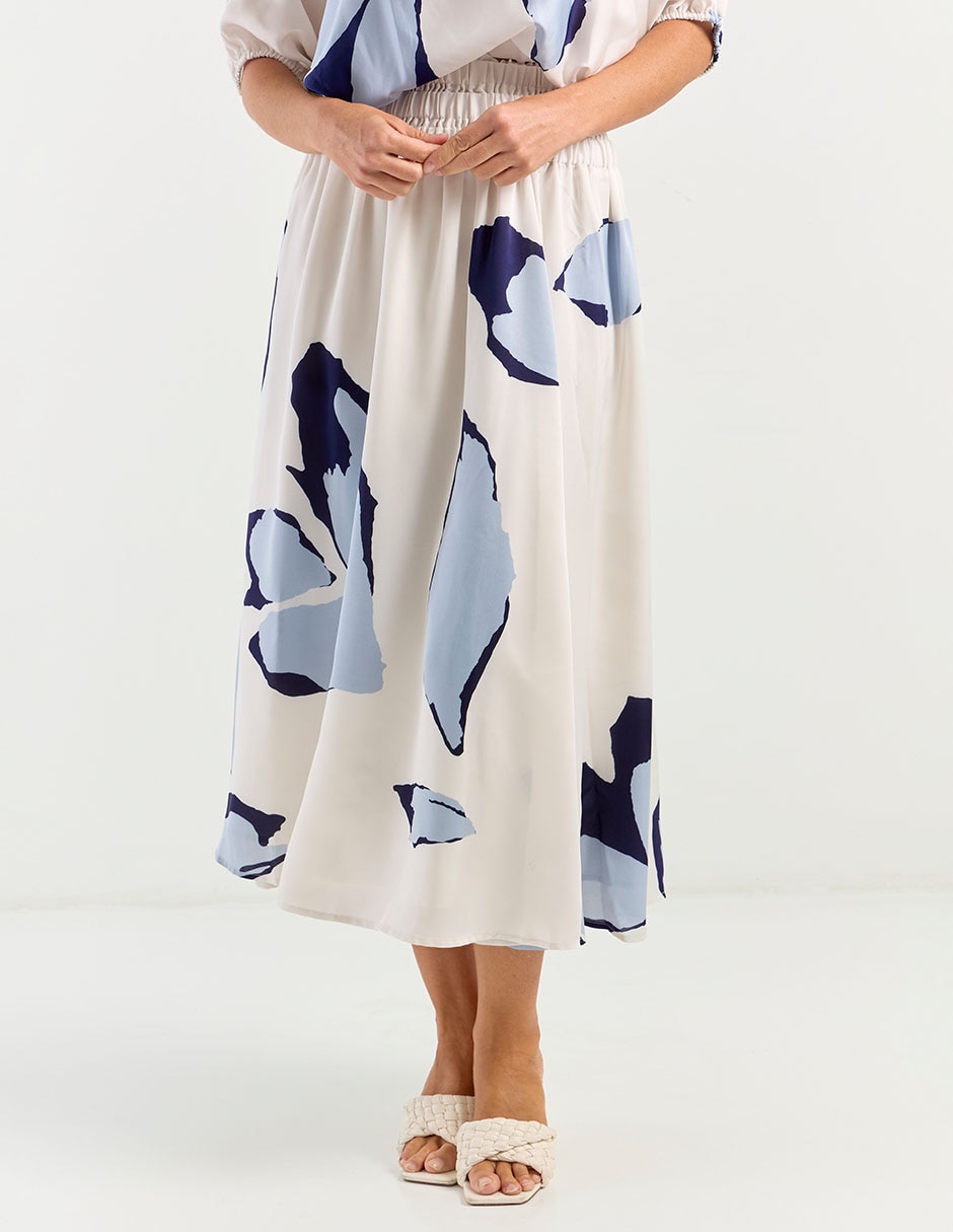 Falda midi Falda midi