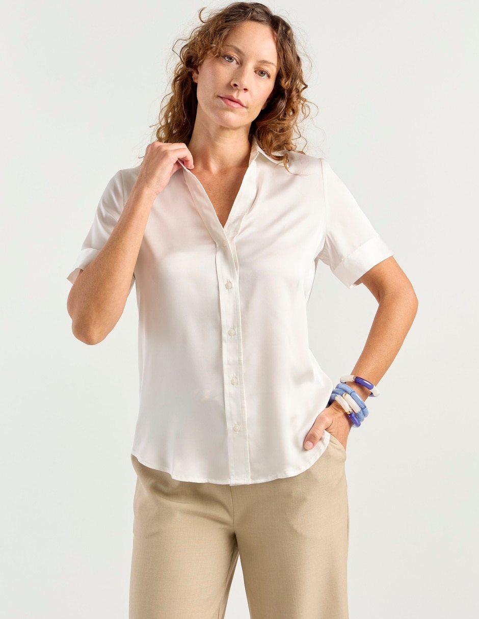 Blusa manga corta para mujer Blusa manga corta para mujer