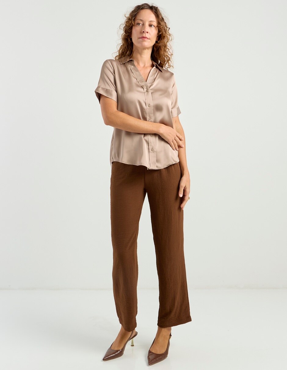 Blusa manga corta para mujer 3