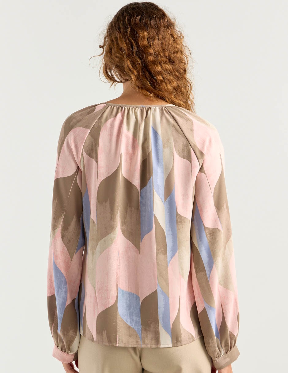 Blusa manga larga para mujer 11