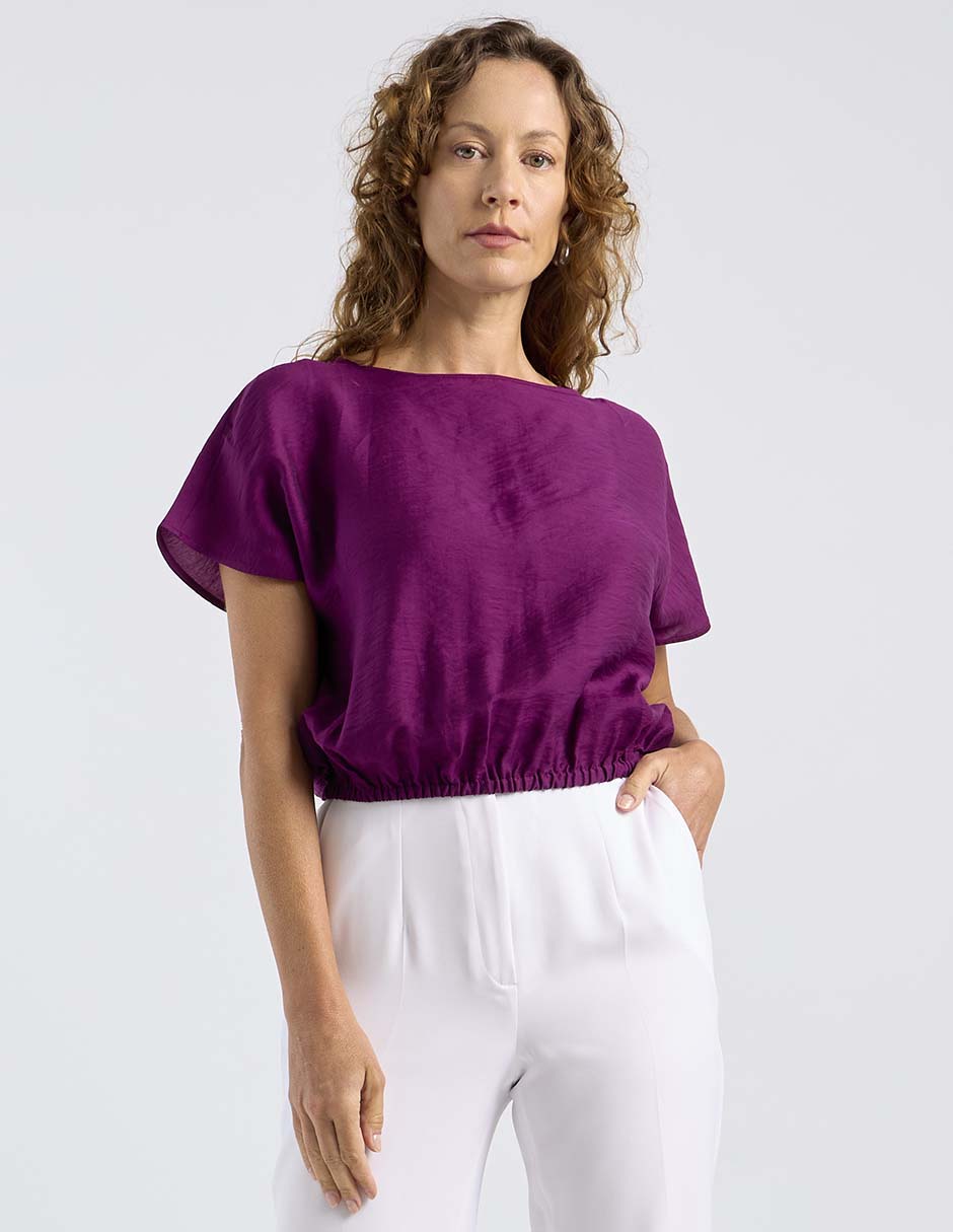 Blusa Liz& manga corta para mujer 1