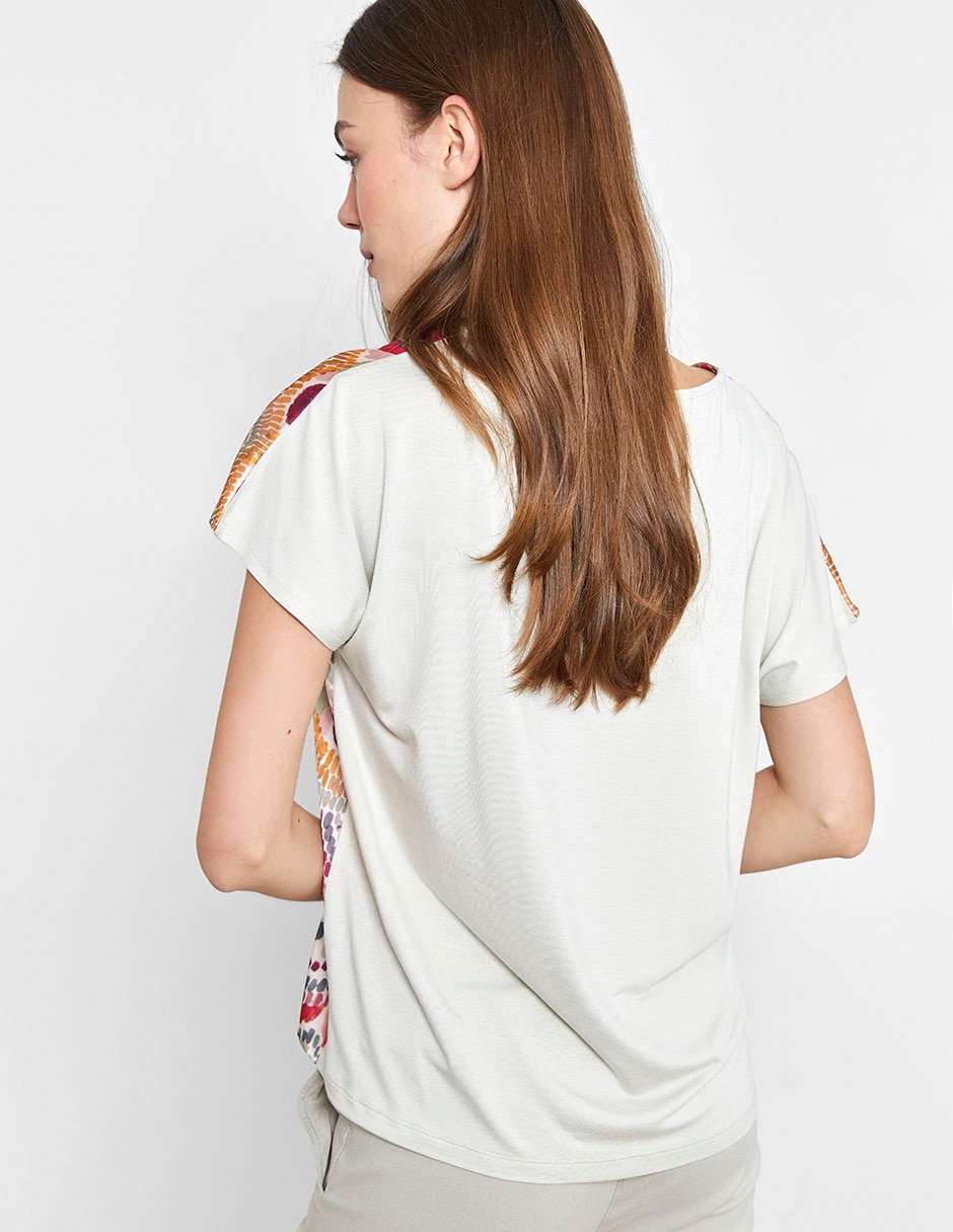 Blusa Valeria By Trucco manga corta para mujer
