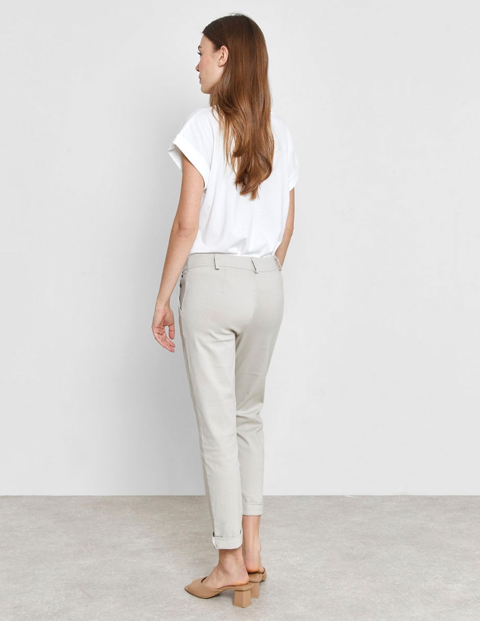 Pantalón capri straight para mujer 5
