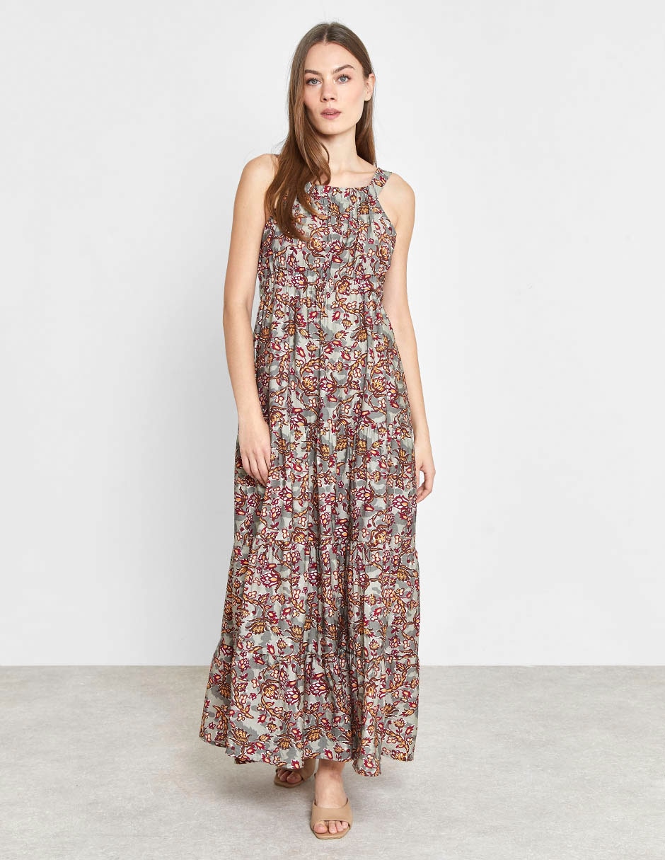 Vestido largo casual para mujer