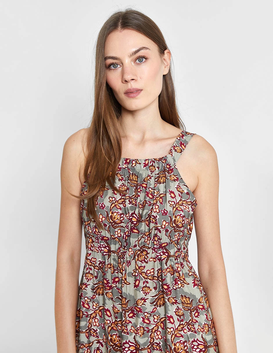Vestido largo casual para mujer