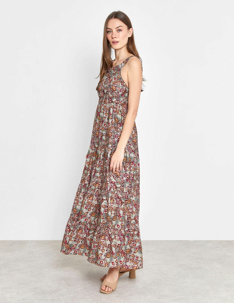 Vestido largo casual para mujer