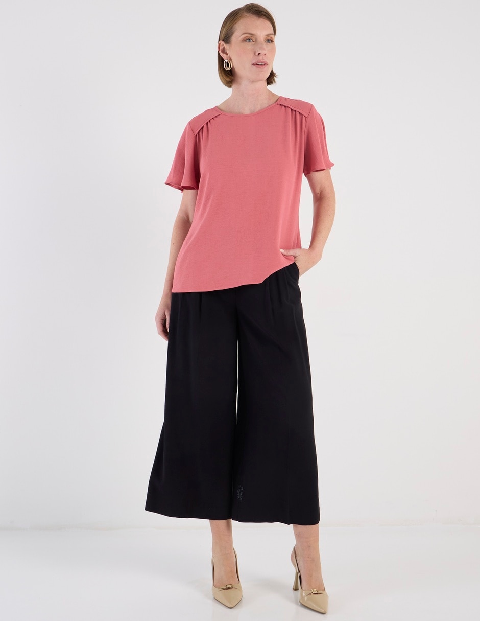 Pantalón amplio para mujer 4