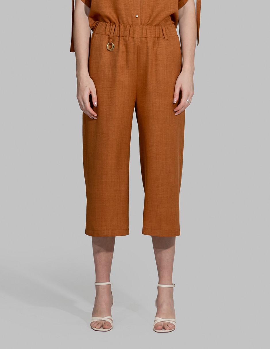 Pantalón capri regular para mujer 1