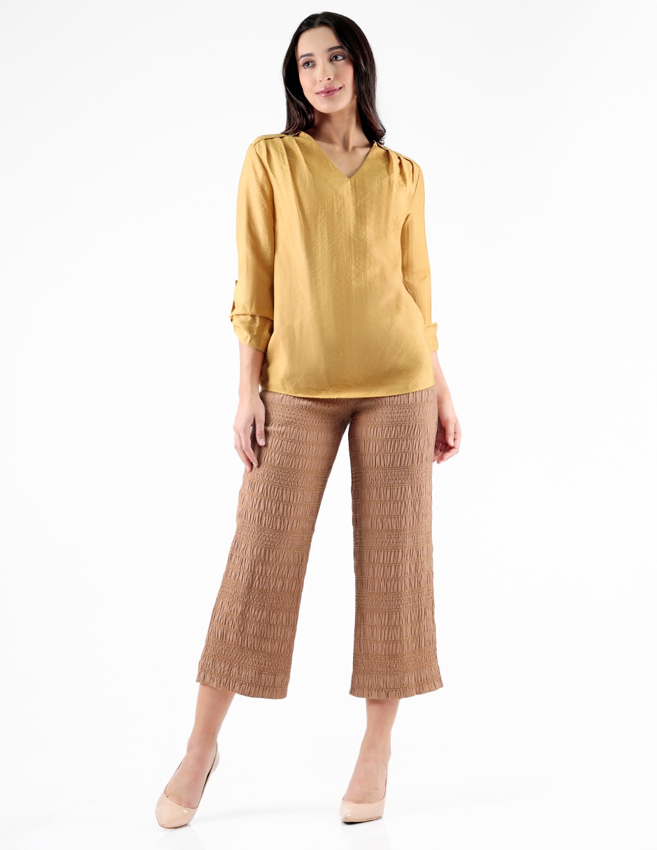 Blusa manga 3/4 para mujer 6