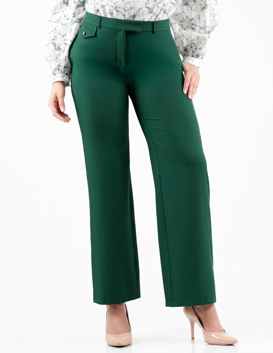 Pantalón regular para mujer