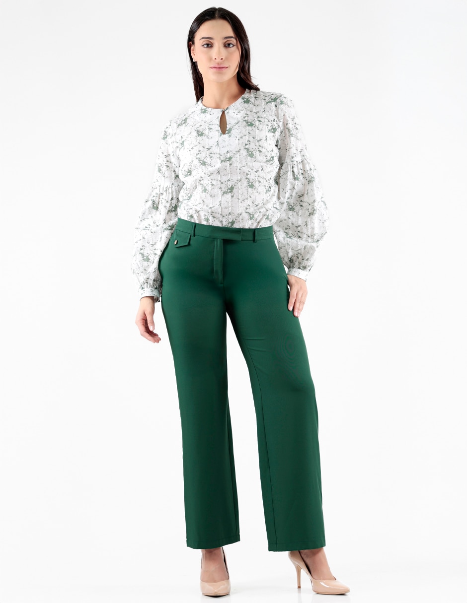 Pantalón regular para mujer 3