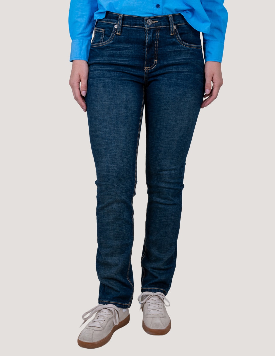 Jeans slim cintura Lee para mujer