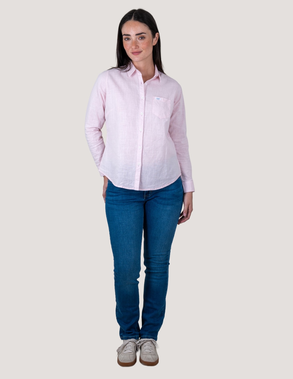 Blusa manga larga para mujer 7