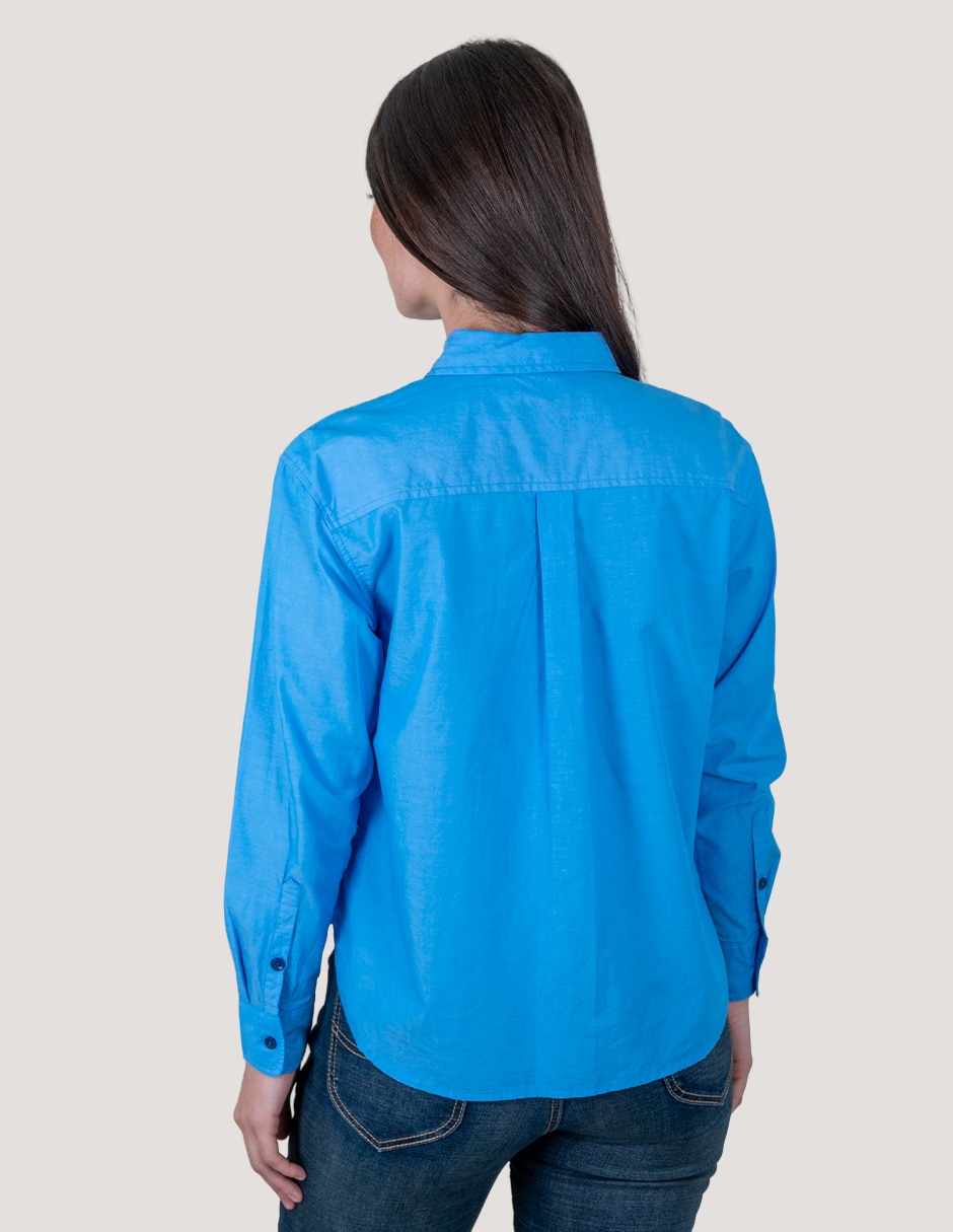 Blusa manga larga para mujer 6