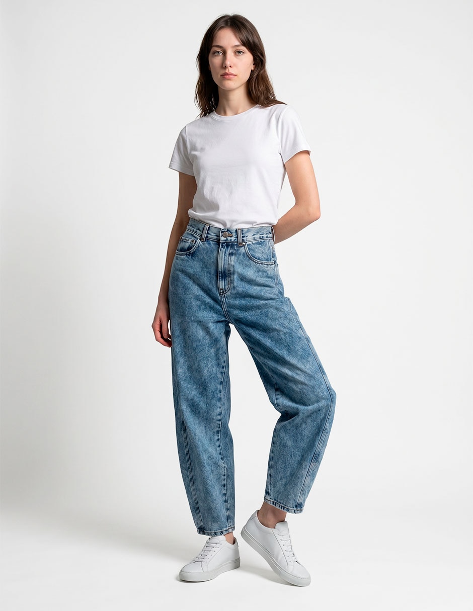 Jeans barrel para mujer Jeans barrel para mujer