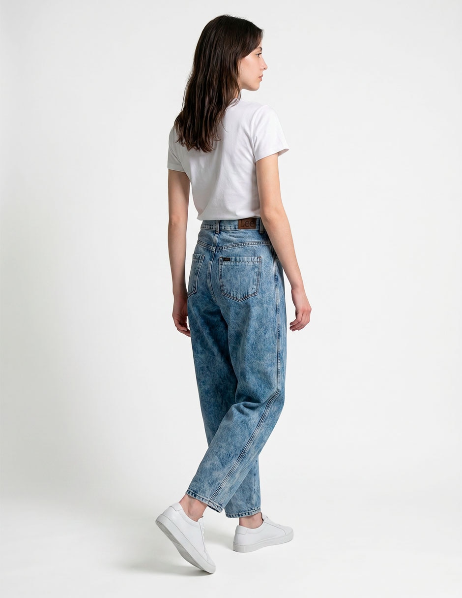 Jeans barrel para mujer 2