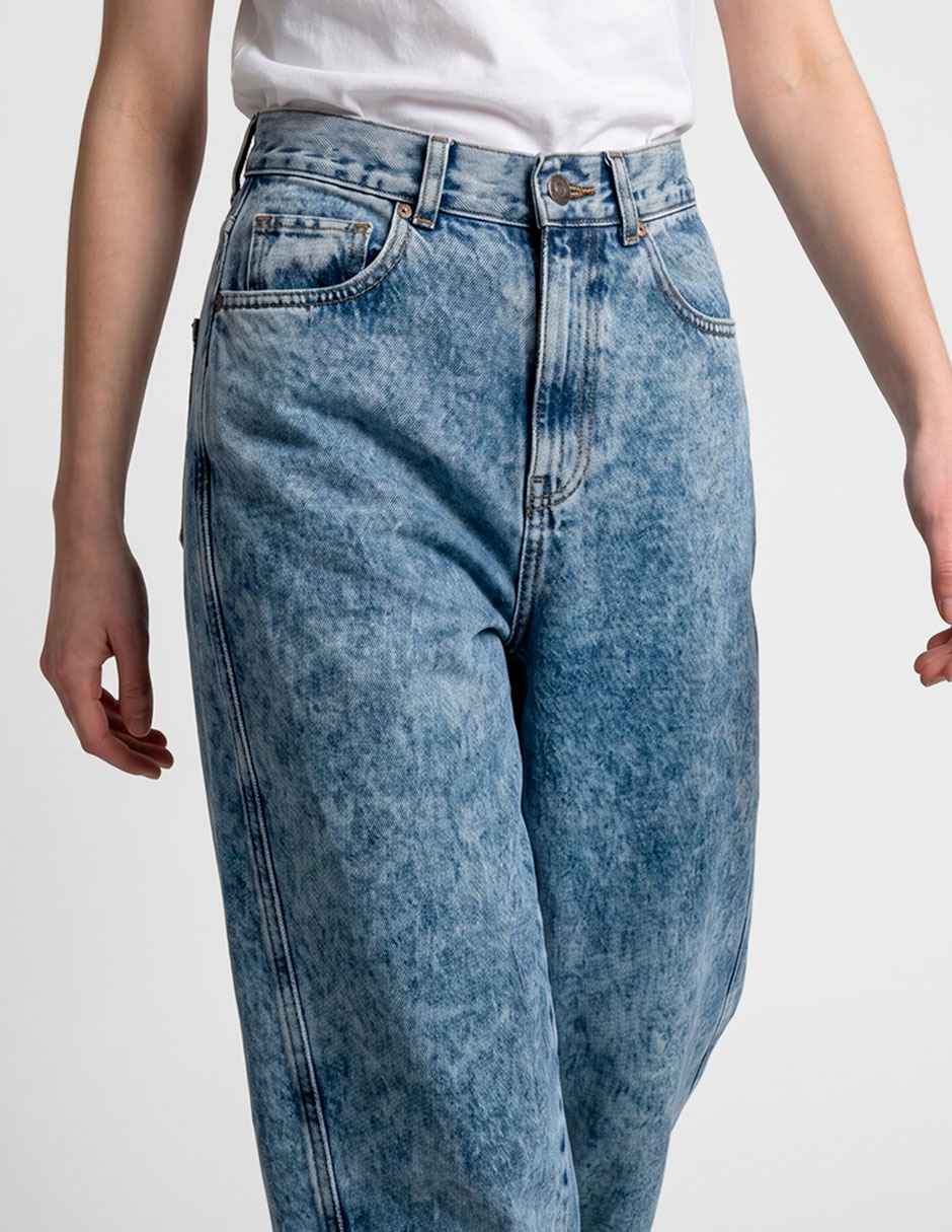 Jeans barrel para mujer 3