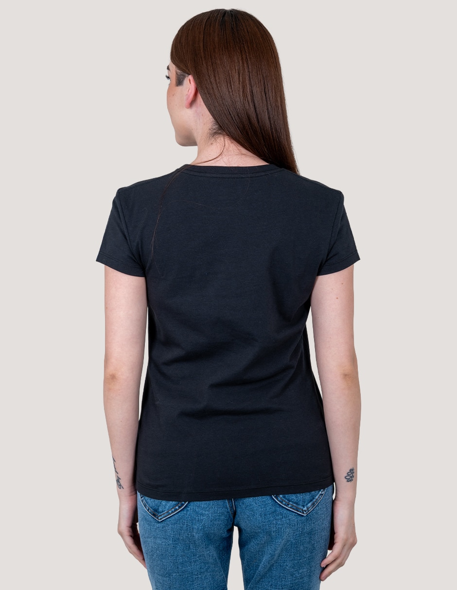 Playera manga corta Lee cuello redondo para mujer