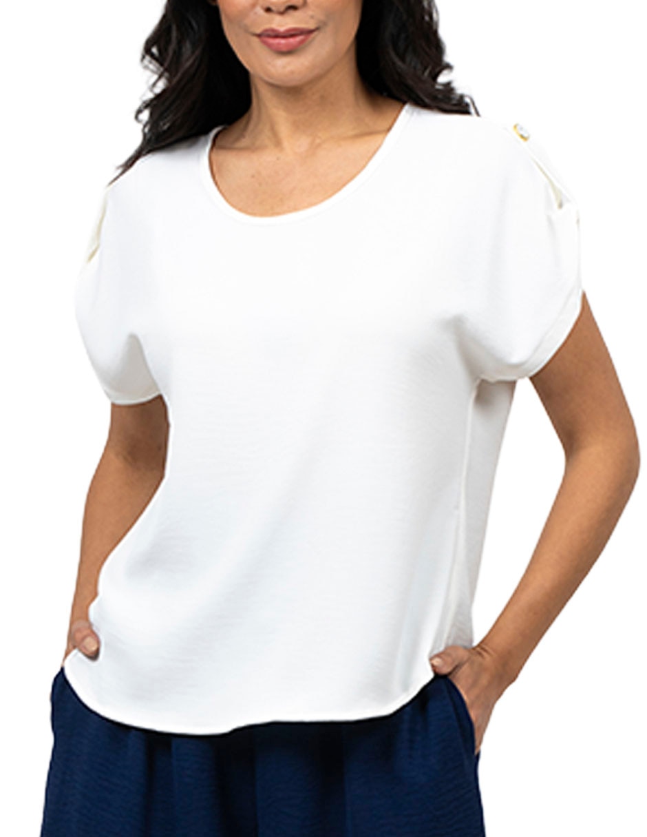 Blusa manga corta para mujer 2