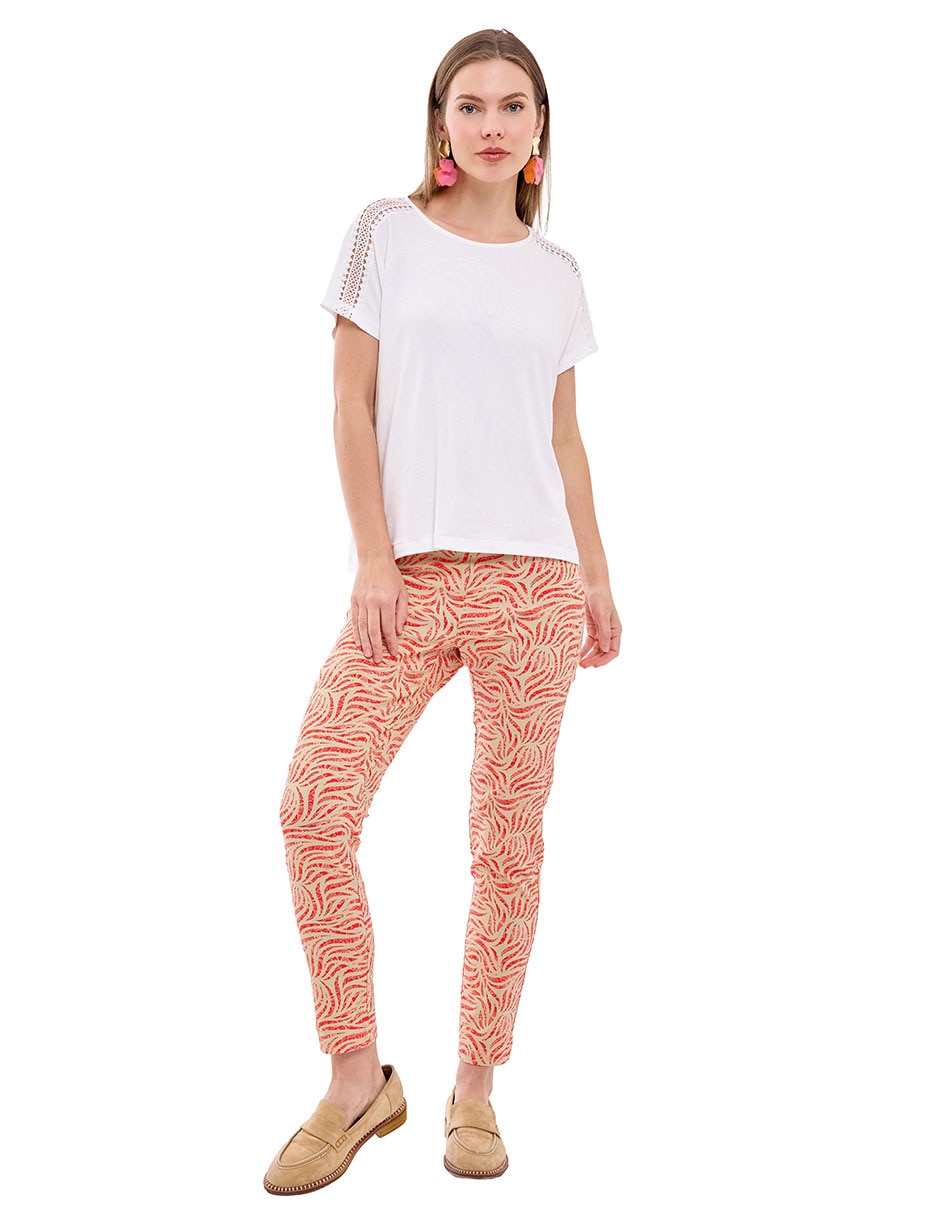 Blusa manga corta para mujer 6