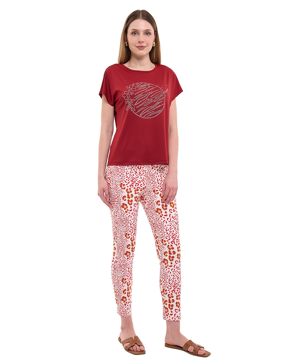 Blusa manga corta para mujer 6