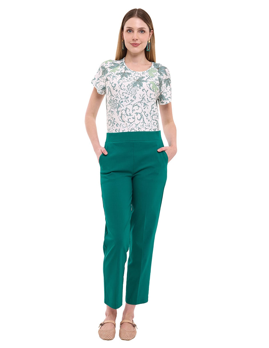 Pantalón slim para mujer