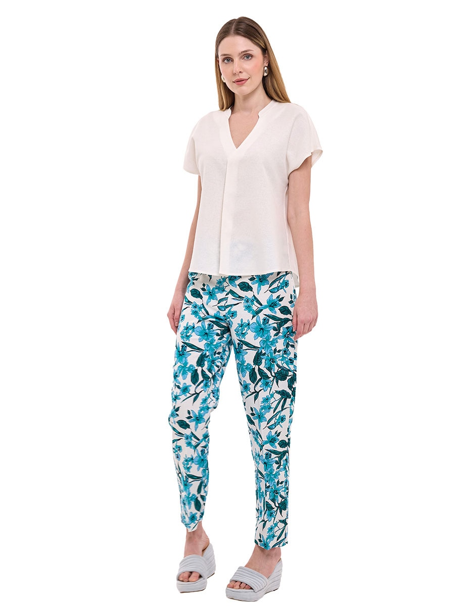 Blusa manga corta para mujer 6