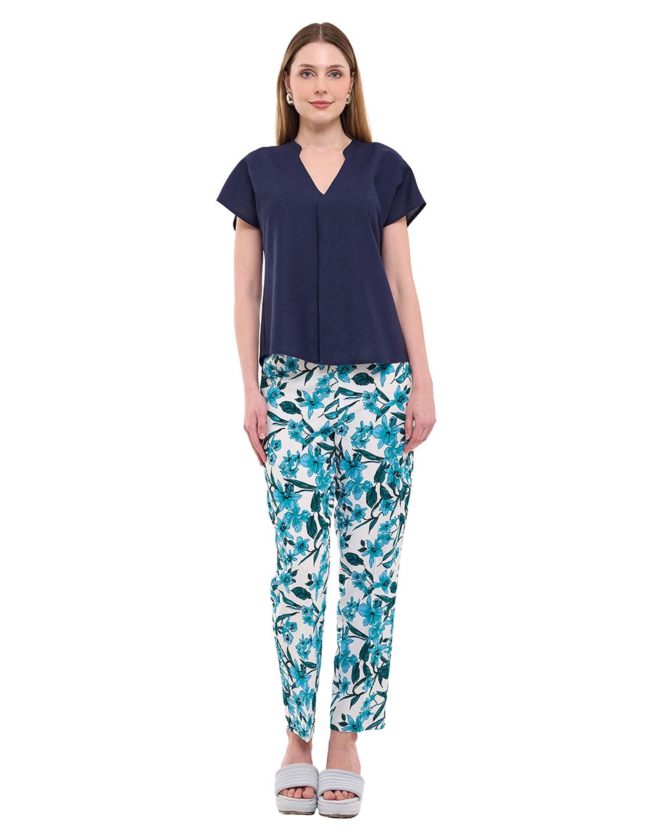 Blusa manga corta para mujer 6
