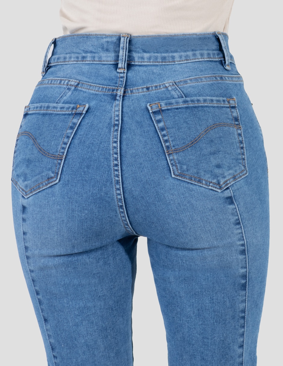 Jeans slim oh pomp para mujer