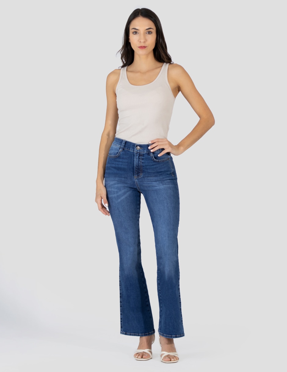 Jeans flare para mujer 2