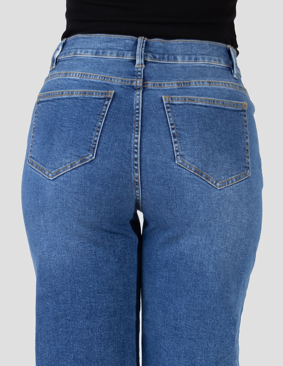 Jeans barrel para mujer 3