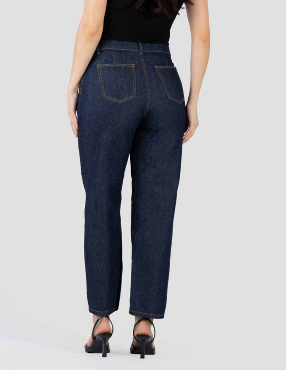 Jeans barrel para mujer 5